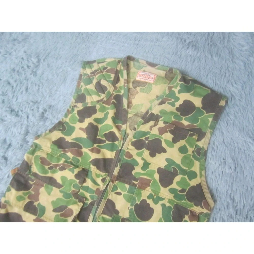 Saftbak Jacket Mens Medium Camouflage‎ Vest Hunting Outdoors Game Pouch